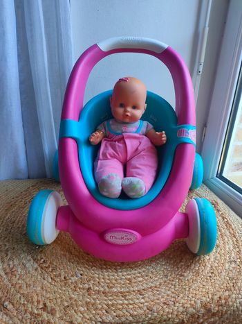 Poussette Minikiss Baby Walker Smoby
