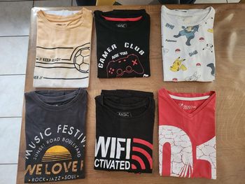 Lot de tee shirt garcon