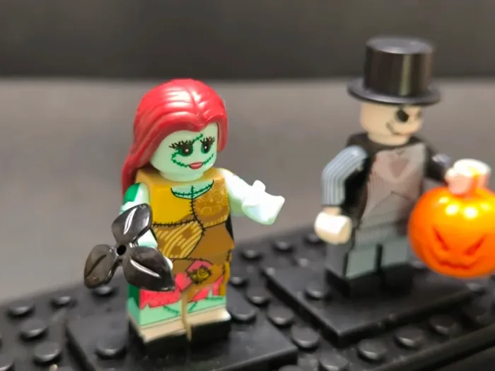figurine de construction Mr Jack et Sally type lego - photo numéro 3