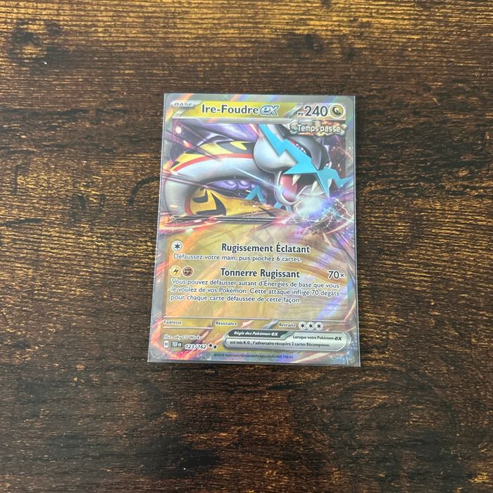 Carte Pokémon - Ire-Foudre Ex