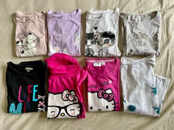 Lot tee-shirts 8 ans