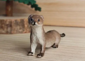Figurine fouine hermine Animal de la forêt