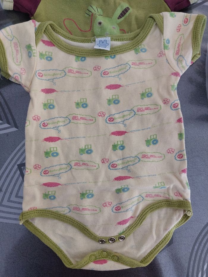 Lot 3 bodies manches courtes - photo numéro 3