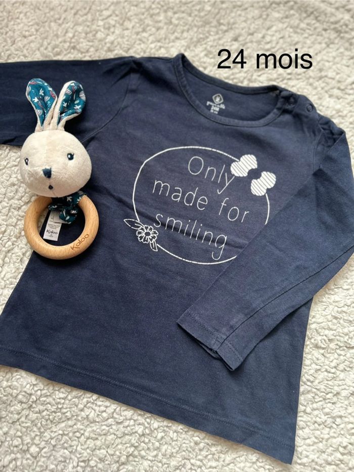 T shirt manche longue 24 mois