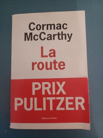 Livre la route cornac MC carthy prix pulitzer acheté 21 €