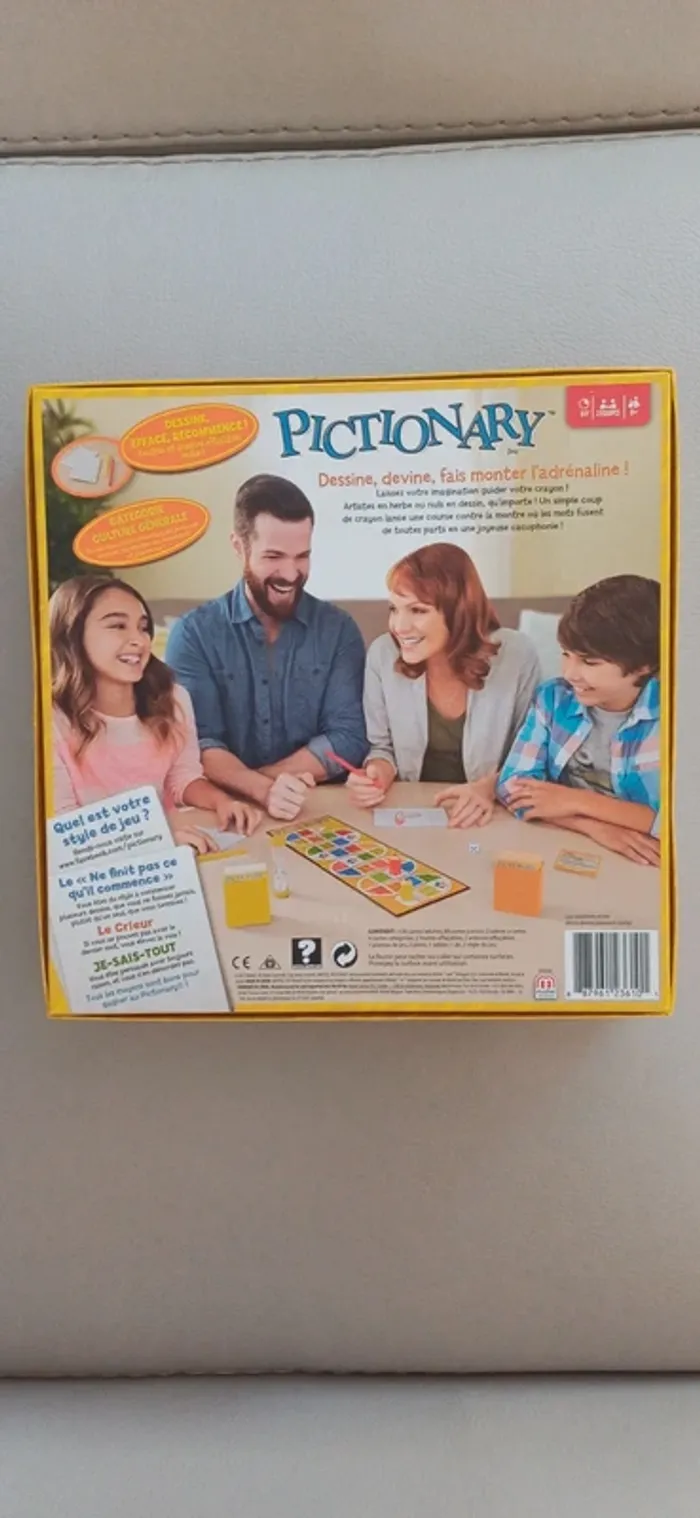 Lot Time's Up! Repos Production et Pictionary Mattel complets et neufs 8 ans+ - photo numéro 3