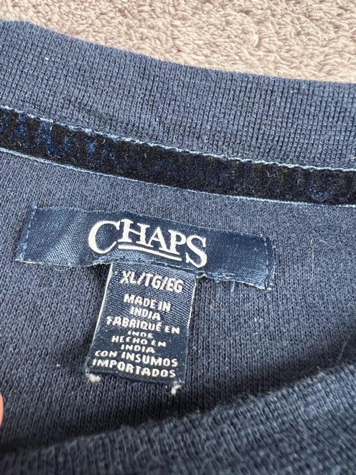 Pull Chaps Bleu Marine – Ralph Lauren – Taille XL - photo numéro 6