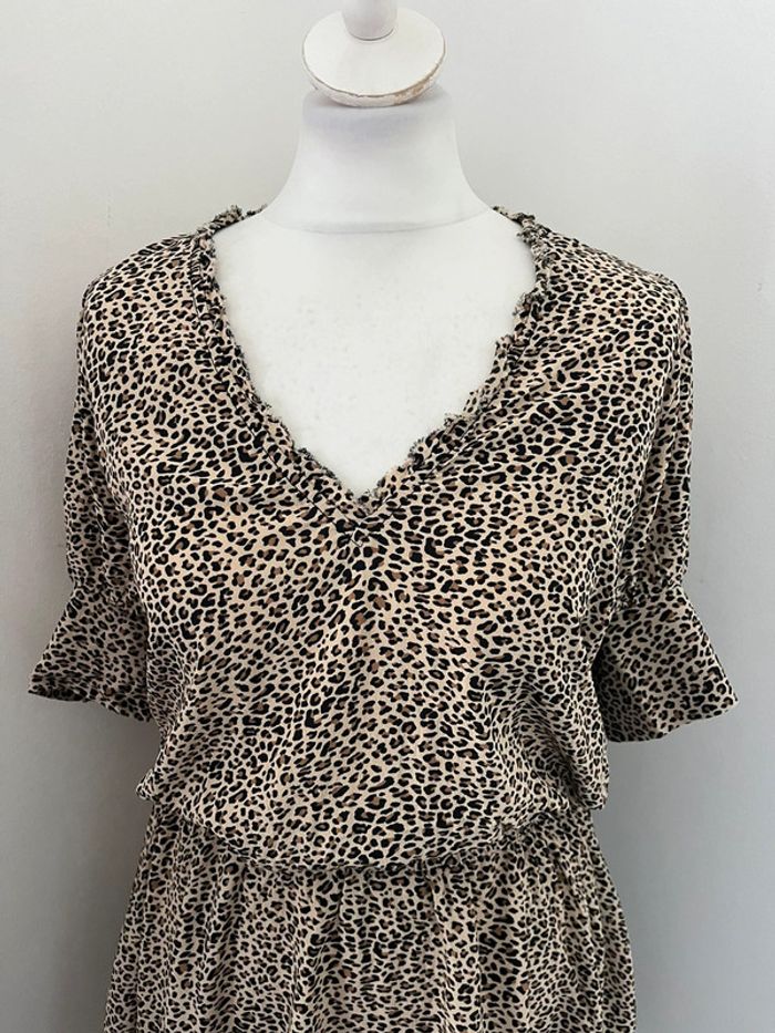 Robe cintrée motif léopard Zadig et Voltaire S - photo numéro 3
