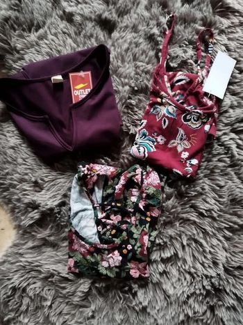 Lot de 3 débardeurs