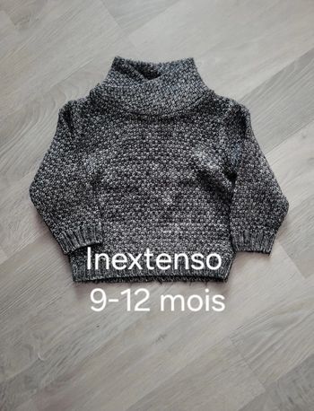 Pull "Inextenso" 9-12mois