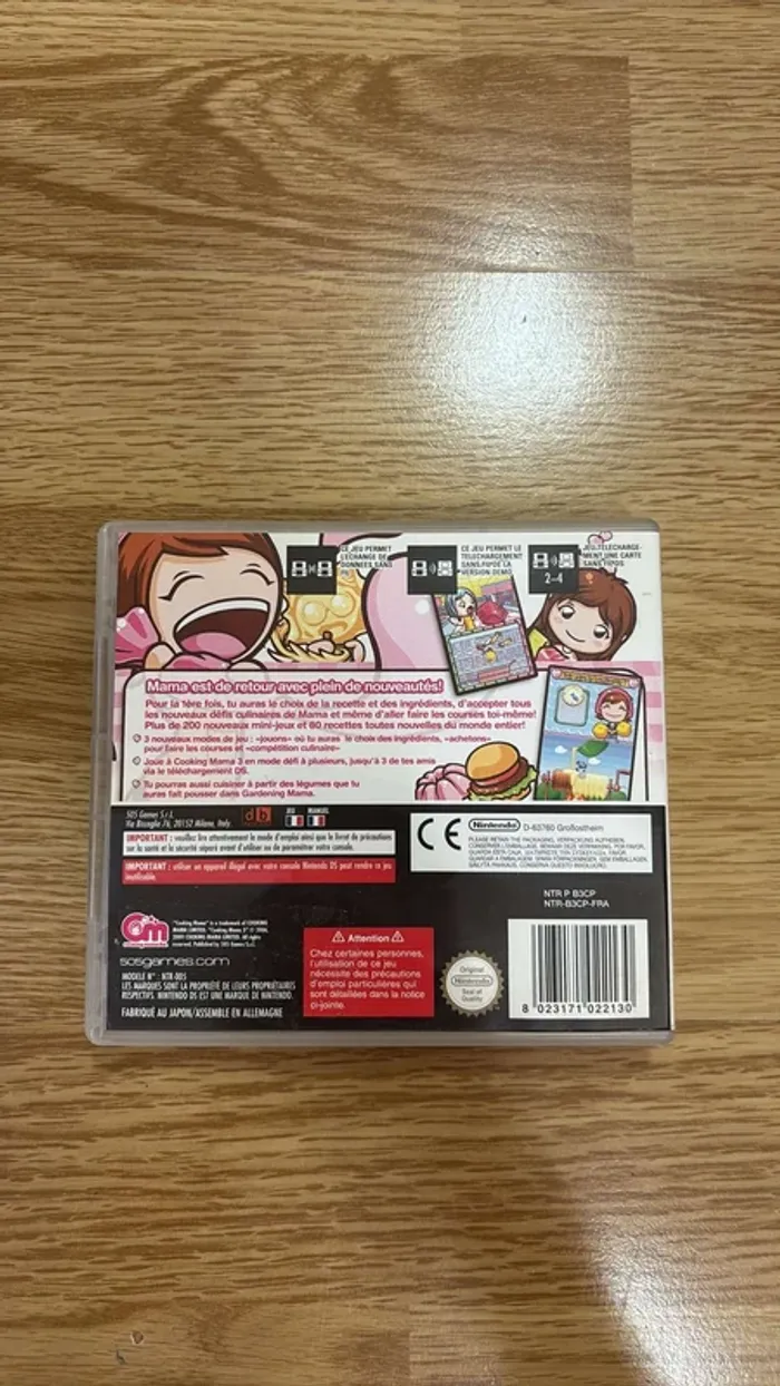 Jeu Nintendo DS Cooking Mama 3 - photo numéro 3