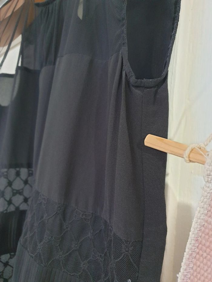 Haut Top Debardeur 100% Soie Maje Taille 2 - photo numéro 4