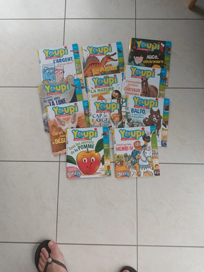 Lot 11 livres youpi j'ai compris 5-8 ans - photo numéro 2