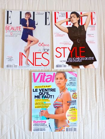 Lot de 3 revues femme 