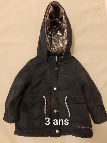 manteau hiver fille - Kiabi - 3 ans