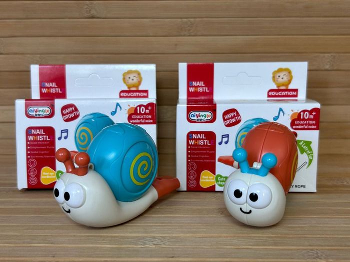 Lot de 2 sifflets pour enfants dès 10 mois - photo numéro 3