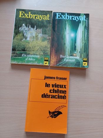 Lot 3 livres polar