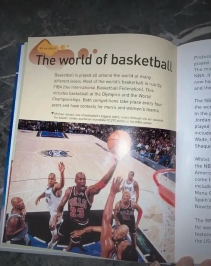 Livre sur le basket ball en anglais - photo numéro 3