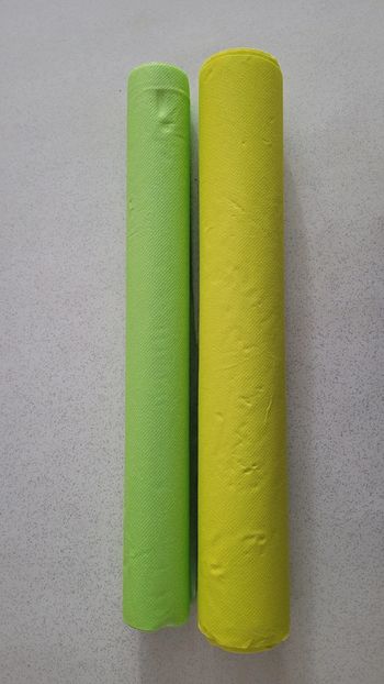 Lot de 2 rouleaux de chemins de table