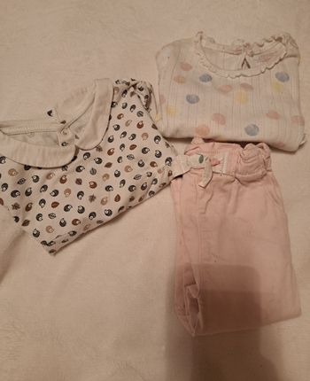 Ensemble + 1 tee-shirt manches longues