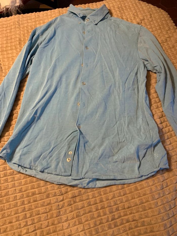 Chemise bleu