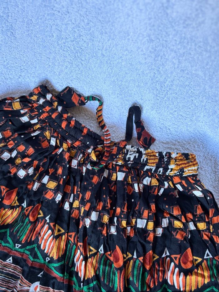 Jupe crêpe rouge - photo numéro 2