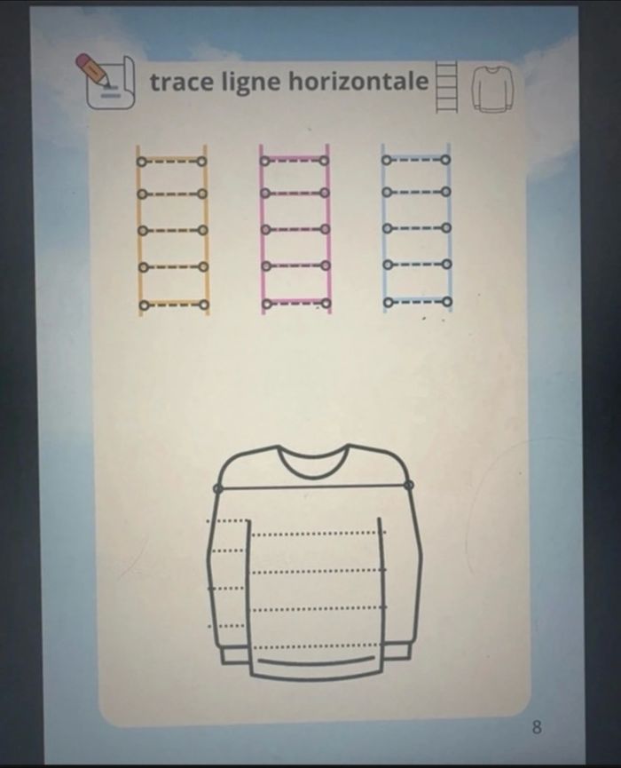 Livret de graphisme plastifié relié et réutilisable - photo numéro 5
