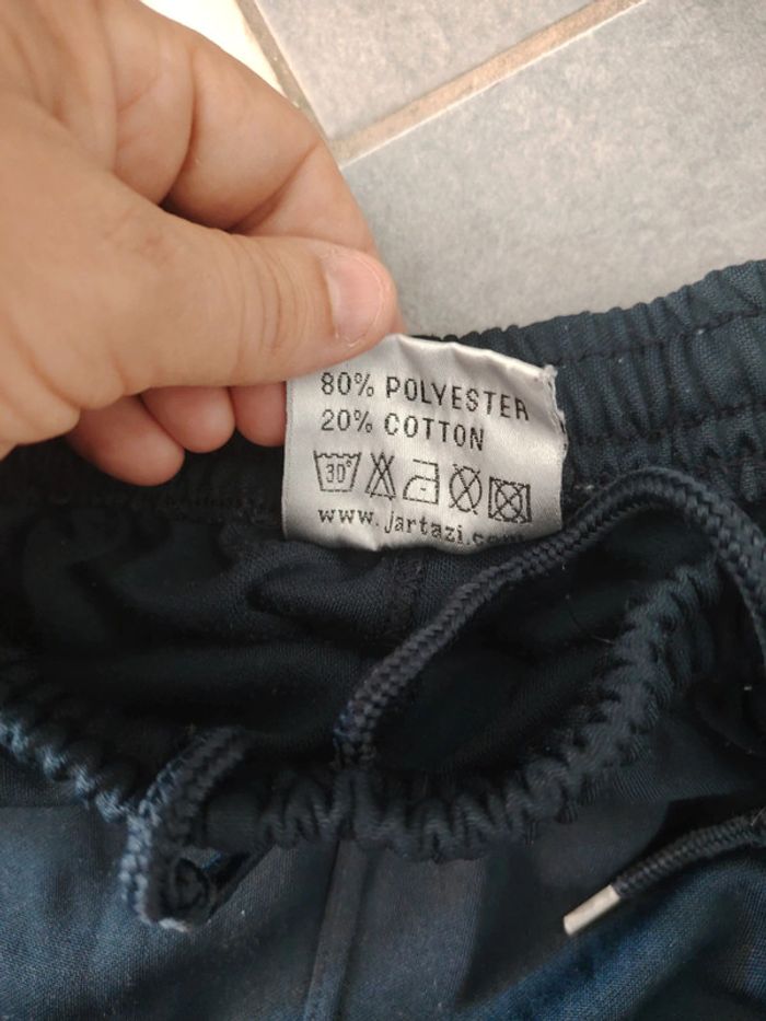 Bas survêtement mixte jartazi bleu marine taille L /XL tbe - photo numéro 5