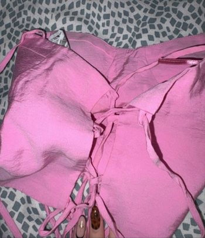 Bustier rose Zara - photo numéro 2