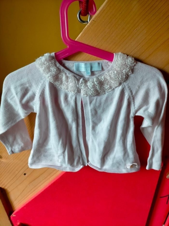 Superbe cardigan tartine et chocolat 18 mois