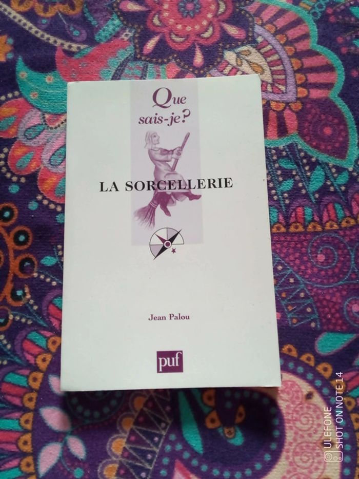 La sorcellerie jean palou