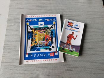 Programme officiel Coupe du monde 98
