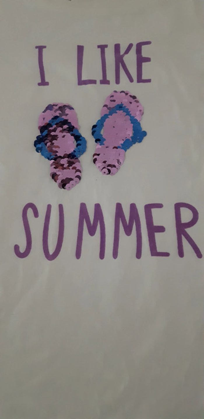 T-shirt manches courtes fille 8 ans - photo numéro 3