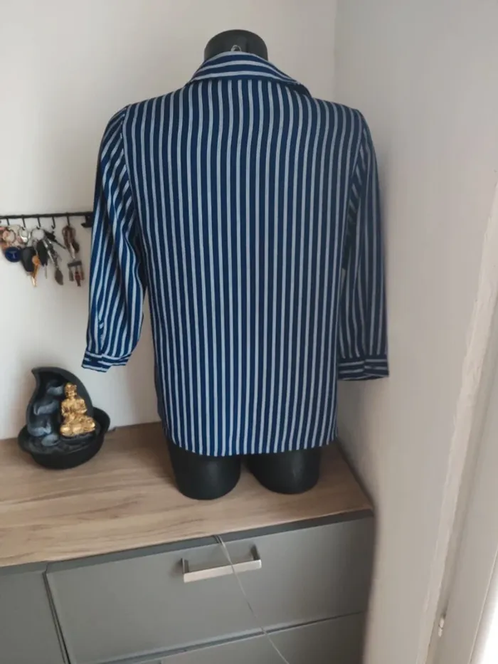 Chemise manches 3/4 taille 38 - photo numéro 3