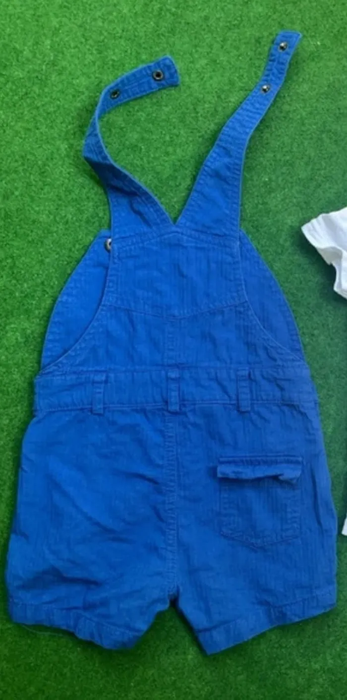 Salopette été bébé 6 mois taille 67 cm - photo numéro 4