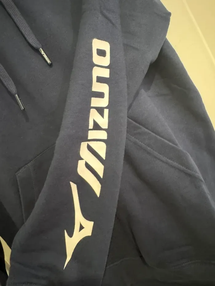 Sweat / Pull Mizuno Bleu Taille XL - photo numéro 3
