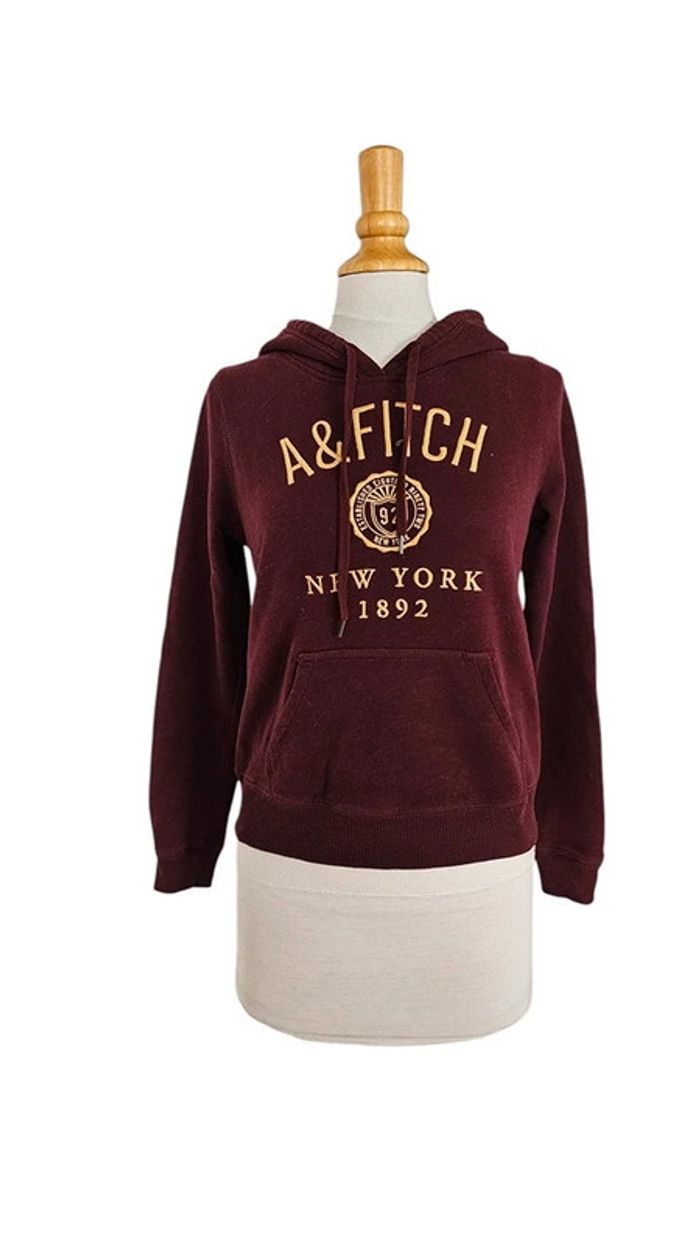 Sweat & sweat à capuche Abercrombie & Fitch – XS – Bordeaux – État : Excellent