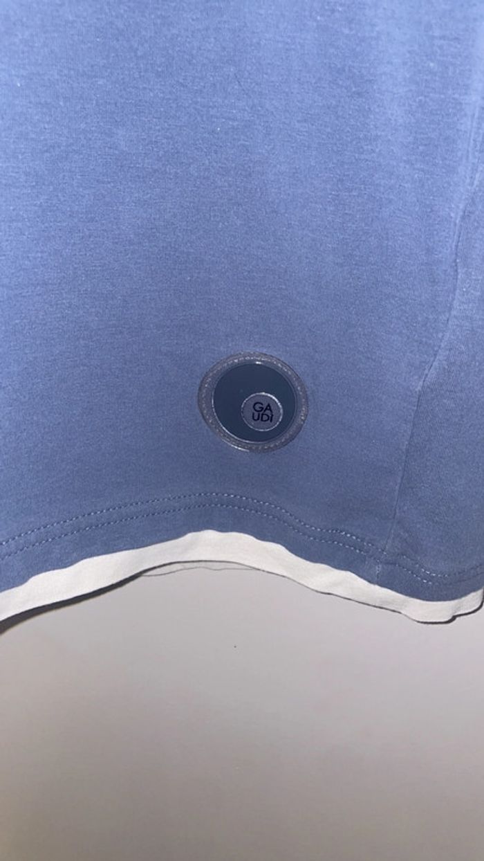 Tee-shirt Gaudi bleu – Taille S - photo numéro 6