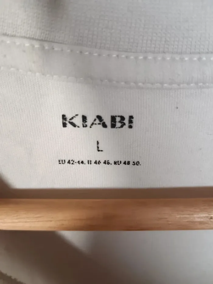 T-shirt blanc kiabi 40 - photo numéro 3