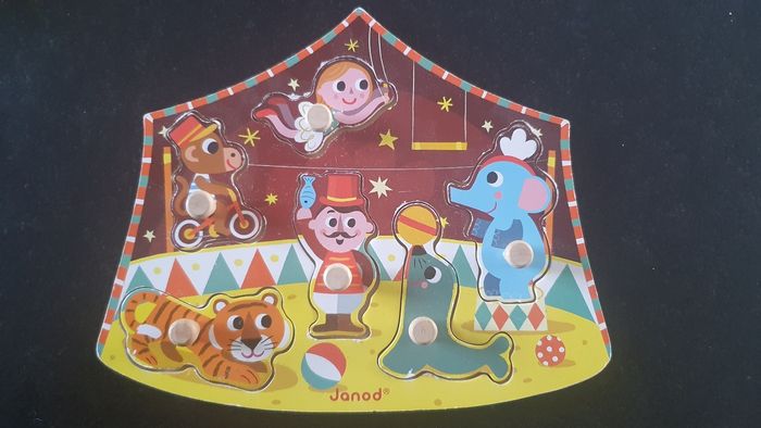 1er Puzzle bois janod