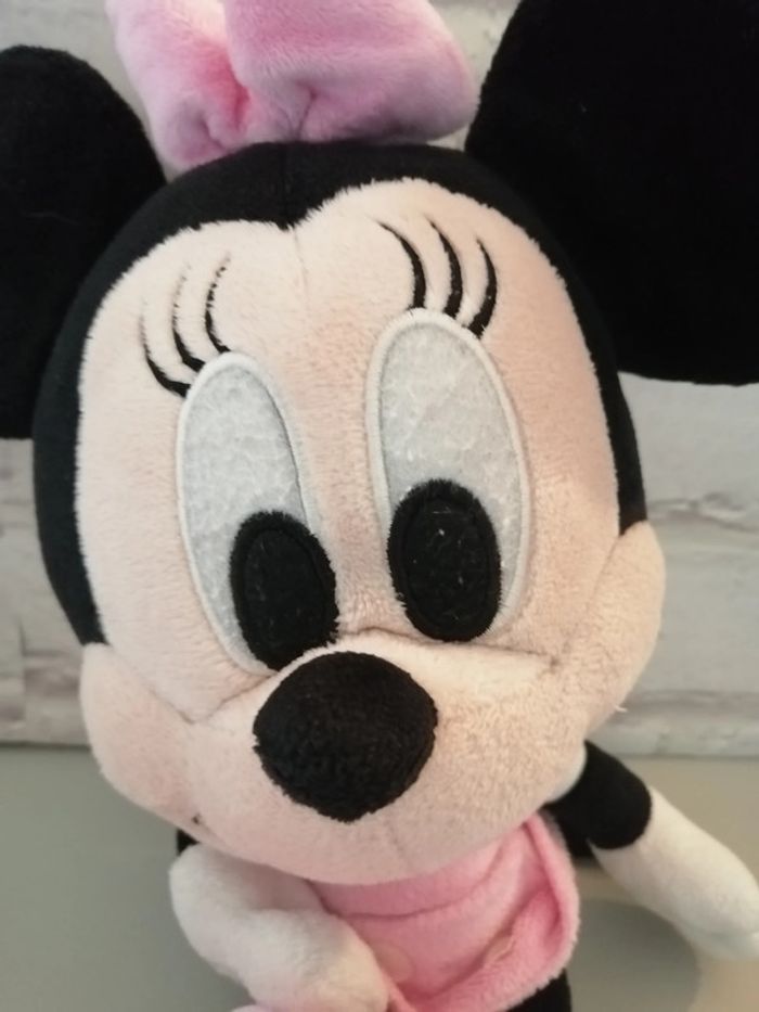 peluche minnie de disney environ 22cm - photo numéro 2