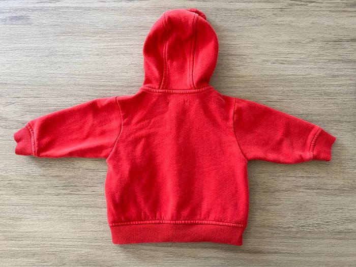 Sweat à capuche zippé 12 mois Obaïbi - photo numéro 2
