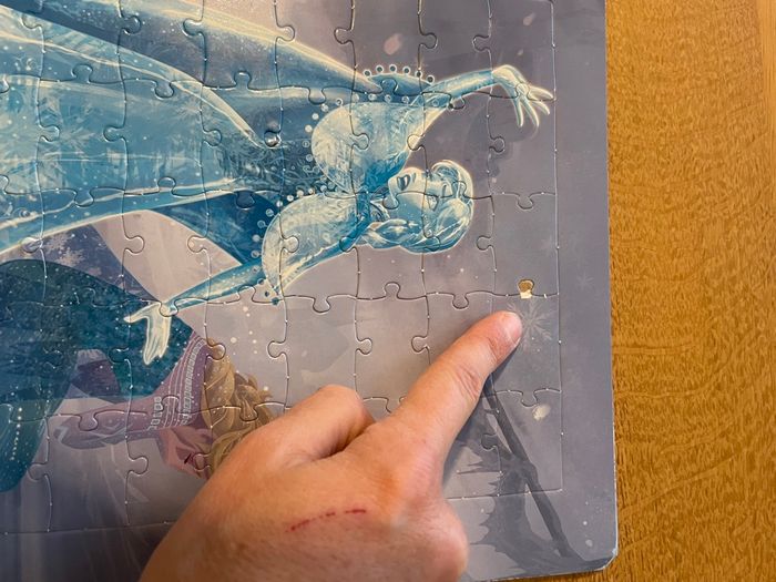 Mon livre puzzle reine des neiges - photo numéro 8