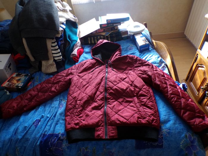 Blouson bordeaux mi saisons taille XL