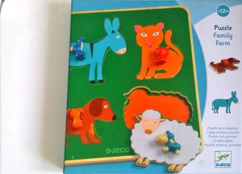 4€ Puzzle Family Farm (Djeco)