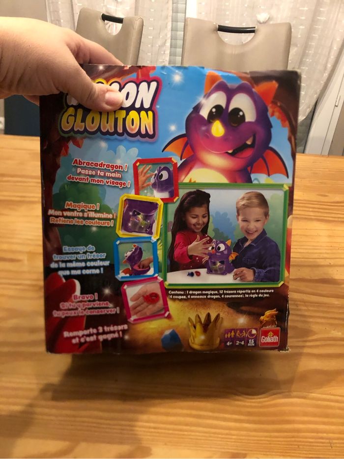 Jeux société dragon glouton