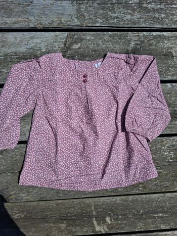 Blouse fleurie