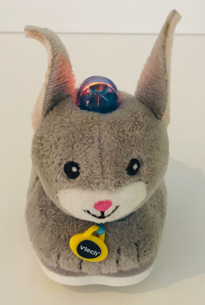 Vtech Tut Tut Animo en peluche Pinpin le lapin calin lapin cheval lion chat mouton animaux animal ferme jungle bateau garage coq poule cabane magique niche chien copains bolides rare lot SOP77 - photo numéro 7