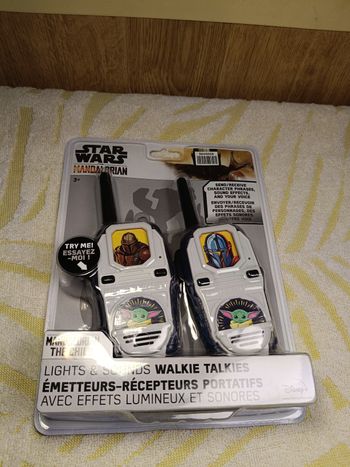 Talkie stars wars neufs, effets lumineux et sonores