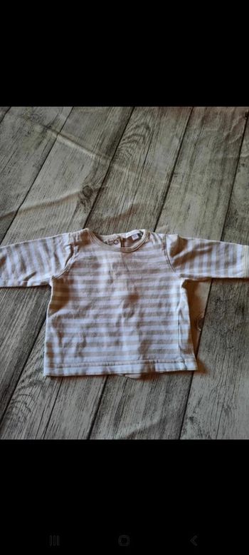 Tee-shirt ml Kimbaloo 3 mois en bon état